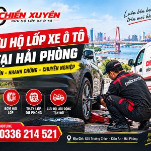 cứu hộ lốp xe ô tô tại Hải Phòng